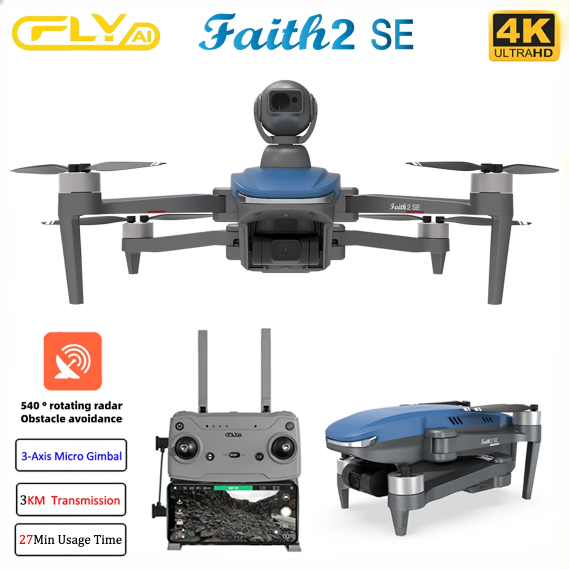 Jjrc Drone X12 - Faith 2 SE z 540 °