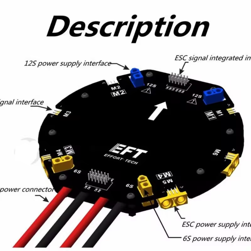 Płyta dystrybucji zasilania EF – Drone Power Distribution Board recenzja i cena