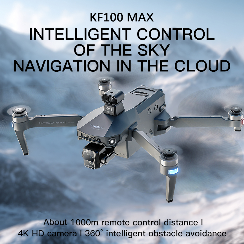 Dron GPS KF100 MAX Kamera 4K 3 – Jjrc Drone X12 recenzja i cena