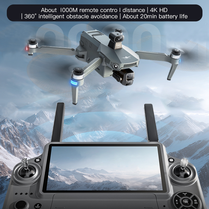 Dron GPS KF100 MAX Kamera 4K 3 – Jjrc Drone X12 recenzja i cena